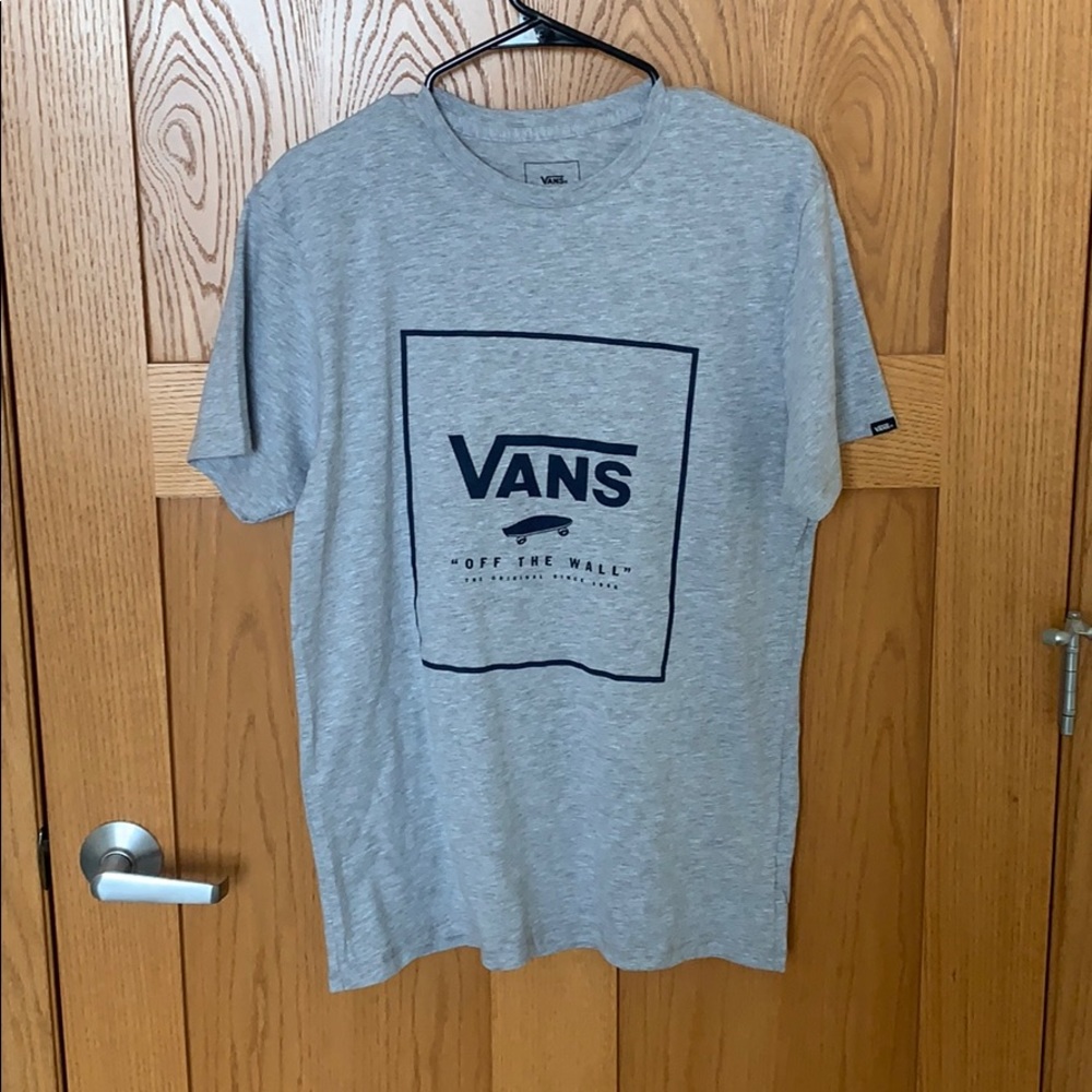 Vans Men’s Grey T Shirt Medium NEVER WORN
